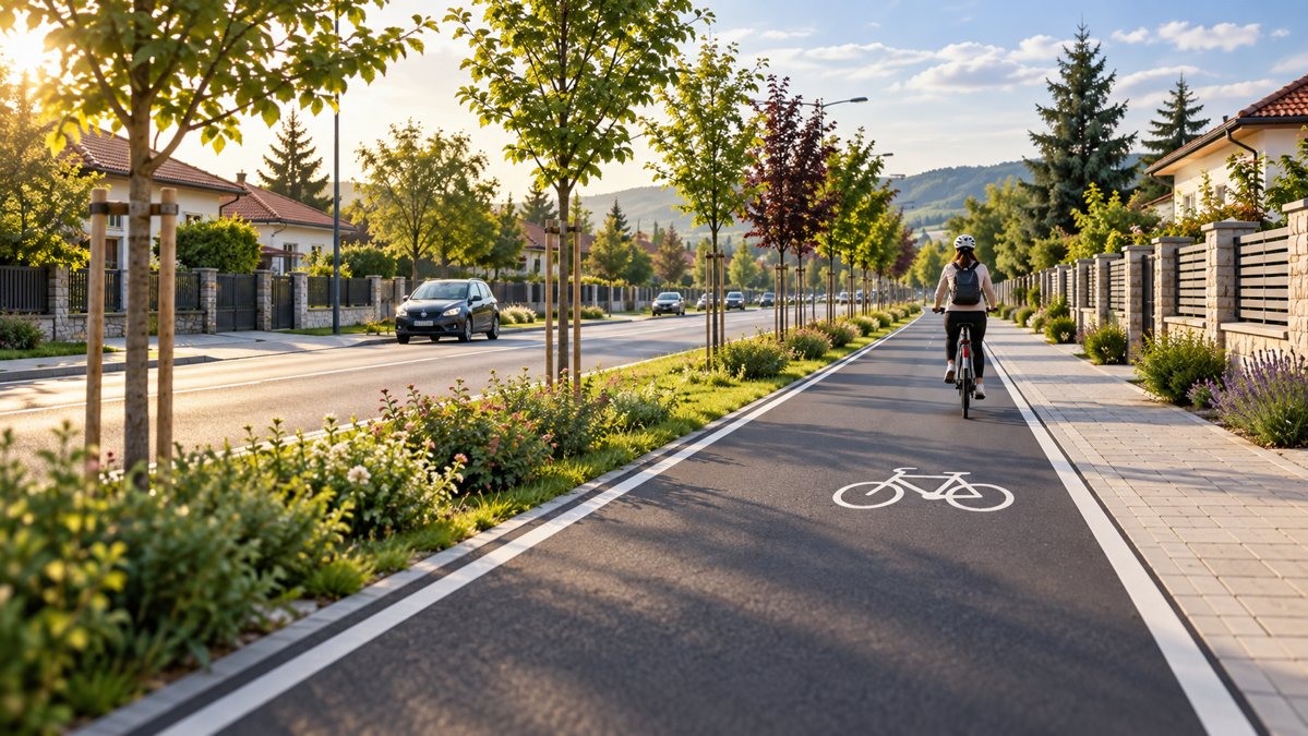 Dezvoltare infrastructură transport verde – pistă de biciclete